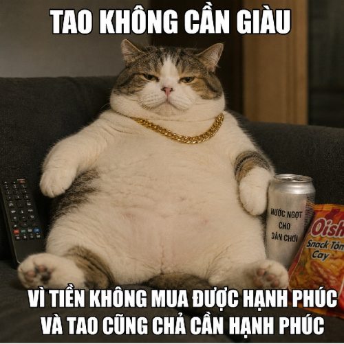 Tổng hợp ảnh chế meme  mèo béo biểu cảm cute cực hài