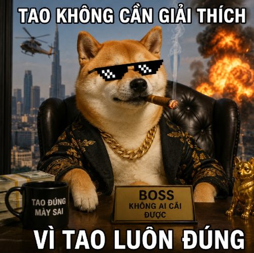 Tuyển tập meme chó Shiba biểu cảm cute cực hài bá đạo