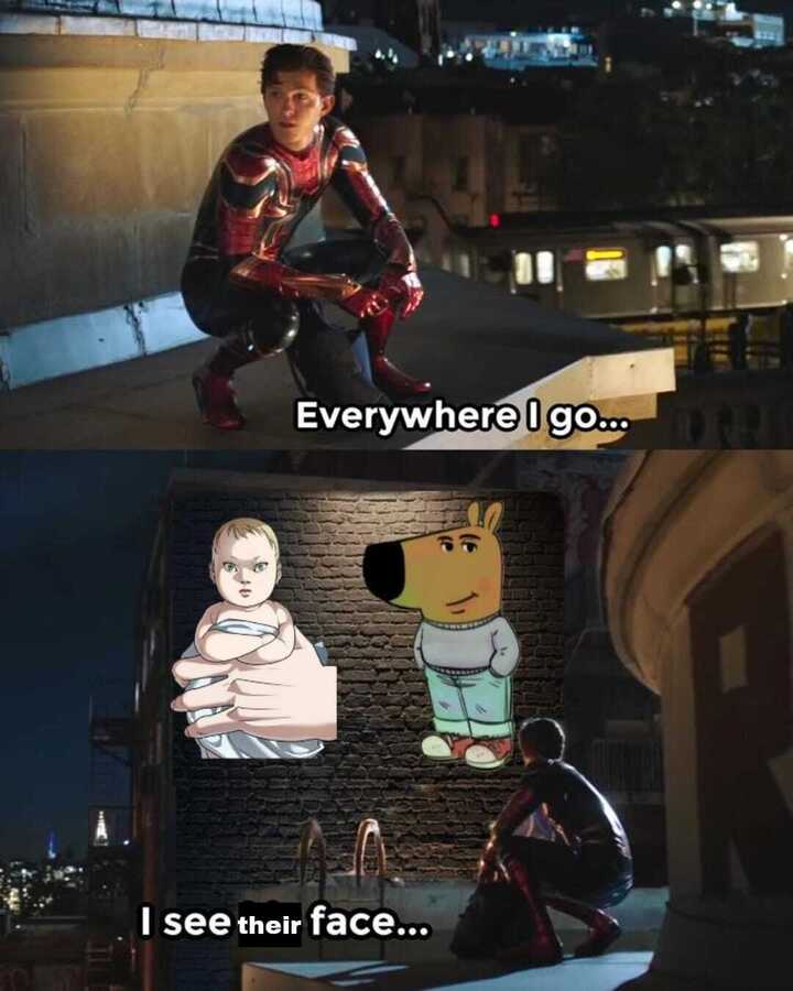 Queen never cry Spider-man