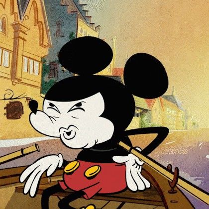 Mickey mouse cringe XD