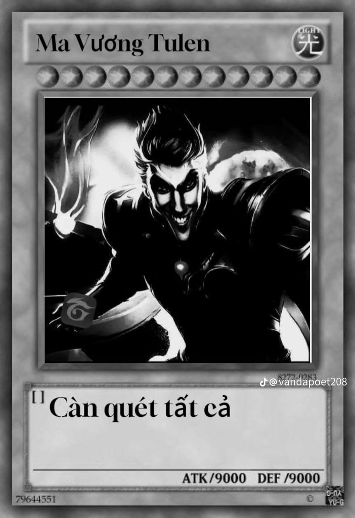 lá bài ma vương tulen ☠️