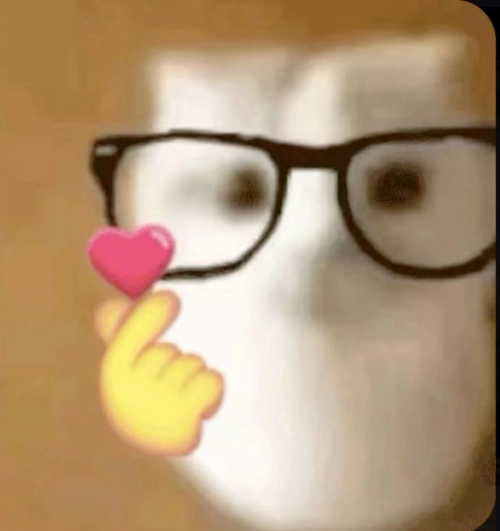 Meme thả tim nhìn là thấy dễ thương