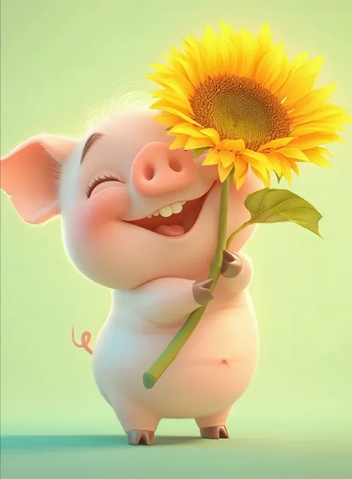 Ảnh chế heo bá đạo giúp bạn flex mood hạnh phúc mỗi ngày
