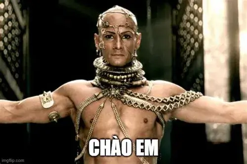 Meme xin chào đáng yêu khiến ai cũng cười vui