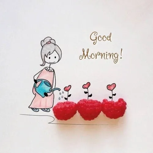 Ảnh vui buổi sáng với tách cà phê bốc khói chào nắng