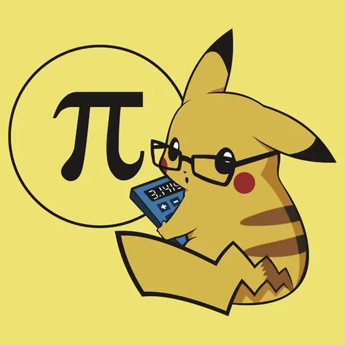 Pikachu phong cách chibi dễ thương