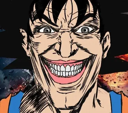 Ảnh vui Songoku bị Bulma mắng vì phá nhà
