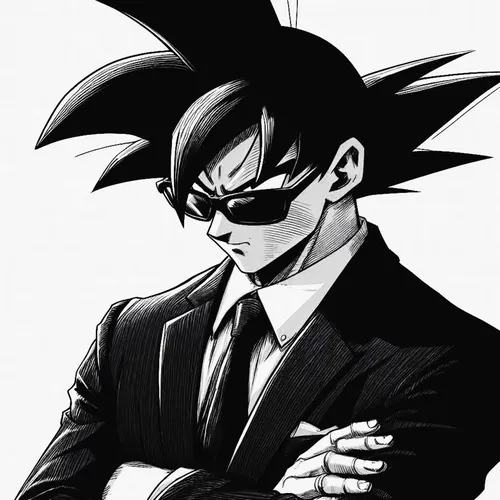 Meme Songoku khoanh tay đứng giữa võ đài siêu cấp