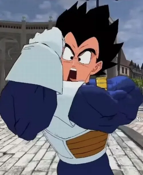 Khoảnh khắc Son Goku dạy con trai Son Goten tập võ