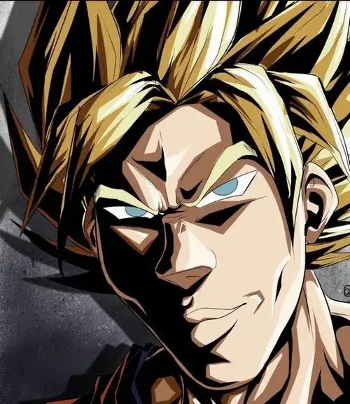 Meme hài Son Goku ngủ gật trong lúc Krillin kể chuyện