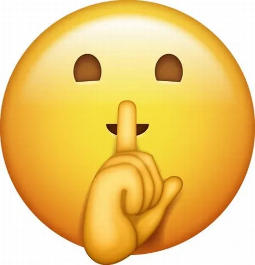 Ảnh icon vui “suỵt nhé” lan tỏa tinh thần duyên khéo.