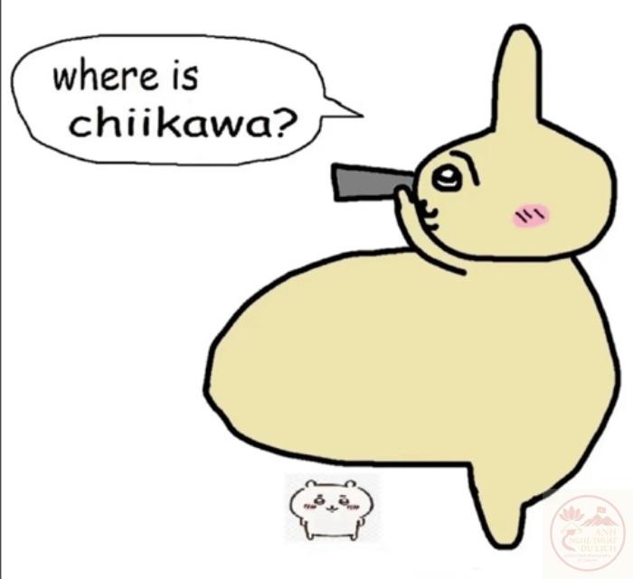 chiikawa ngáo ngơ