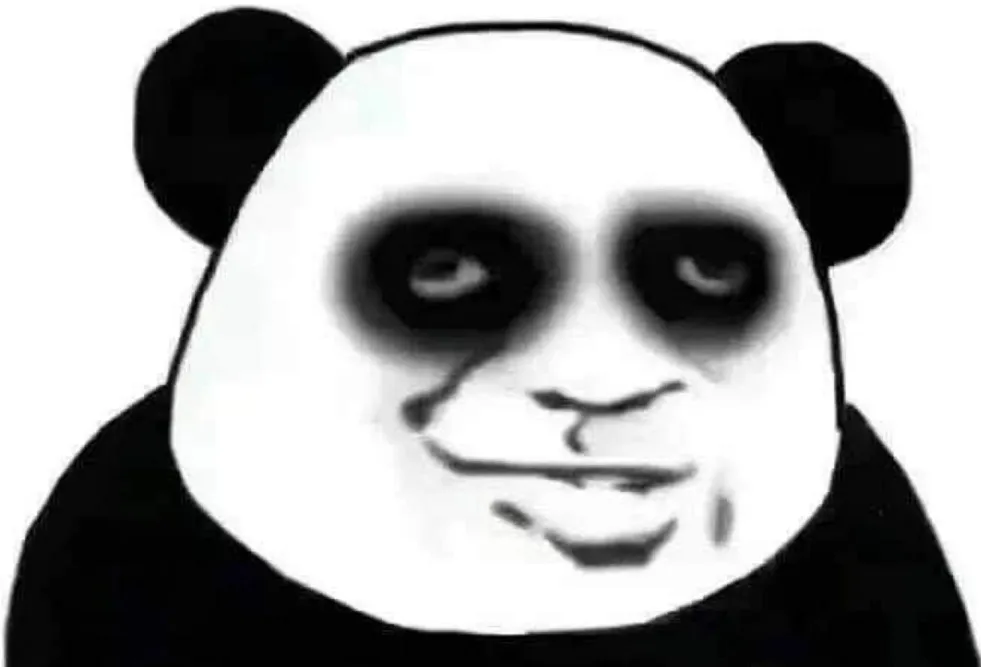 Meme gấu trúc thiếu ngủ đáng yêu - Biểu tượng hoàn hảo cho gen Z hiện đại