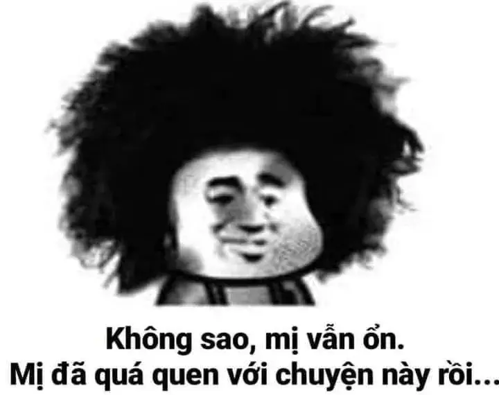 Vẻ mặt thất thần với hai quầng thâm đậm màu