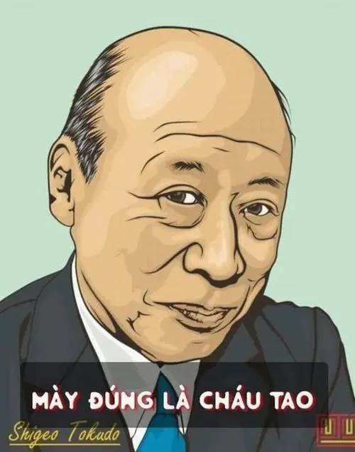Hình meme Tokuda dùng châm biếm hài các tình huống nhạy