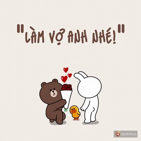 Bộ hình chế tình yêu dành riêng cho những trái tim đang rung động