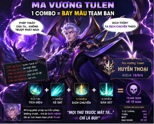 Ma vương Tulen meme – Bộ ảnh chế dark siêu hài bá đạo