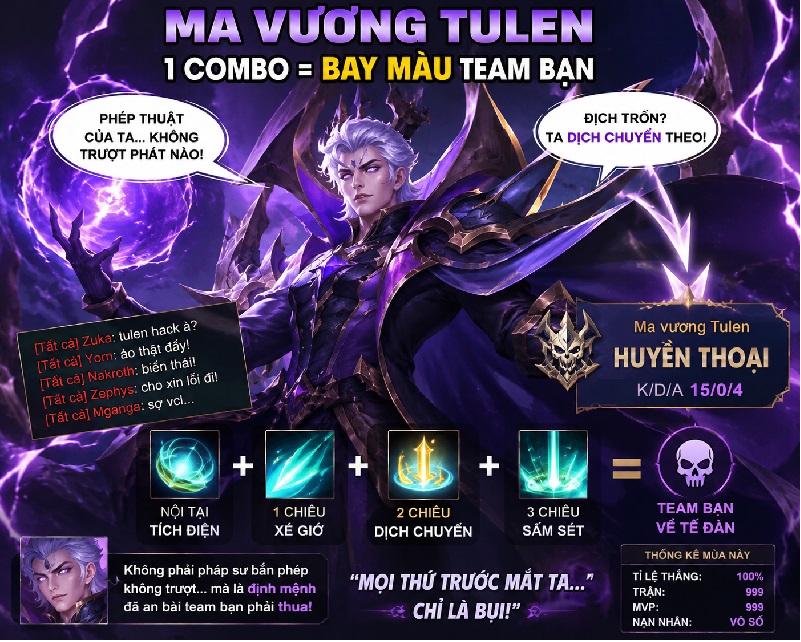Ma vương Tulen meme – Bộ ảnh chế dark siêu hài bá đạo