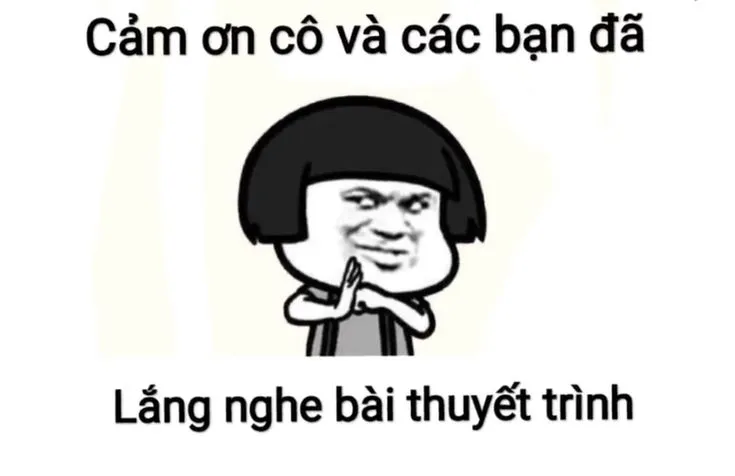 Bộ Meme Cảm Ơn Đã Lắng Nghe hài hước, thay cho lời tri ân ...
