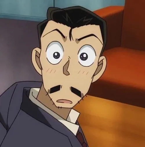 Ảnh chế Kogoro giật mình hoảng hồn cực mạnh