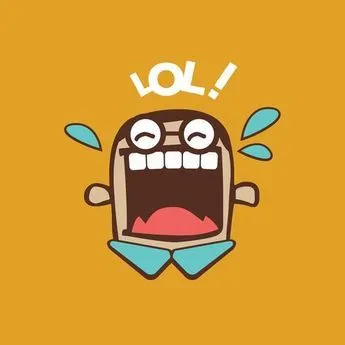 Emoji cười giòn tan khiến không khí thêm vui nhộn
