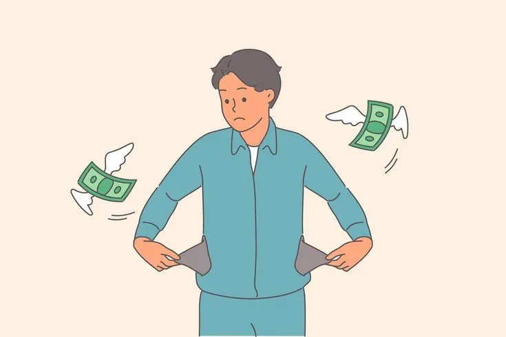 Meme ví rỗng kêu vang nghe thật chua chát
