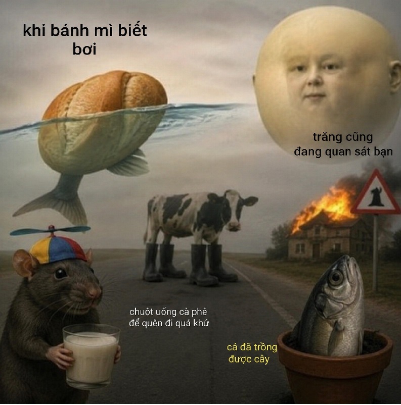 Meme khó hiểu – Bộ ảnh chế mặt ngơ ngác siêu hài hước