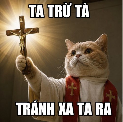 Tổng hợp meme cầm thánh giá bựa, chưa bao giờ hết trend