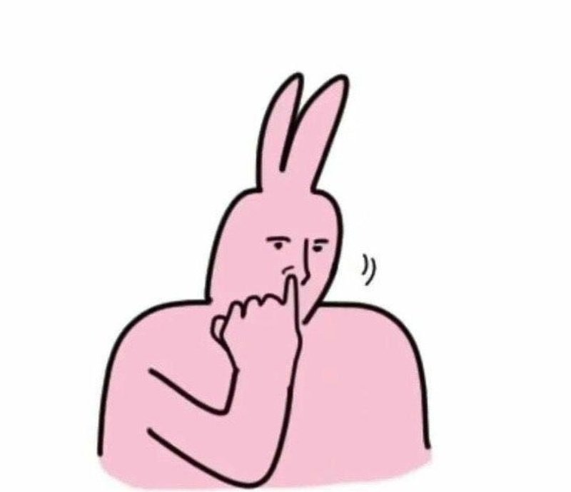 meme thỏ hồng 4