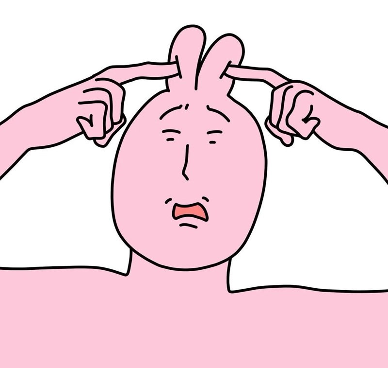 meme thỏ hồng 5