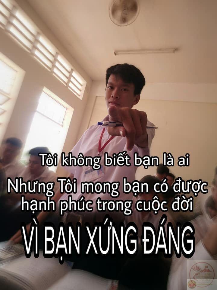Meme vì bạn xứng đáng