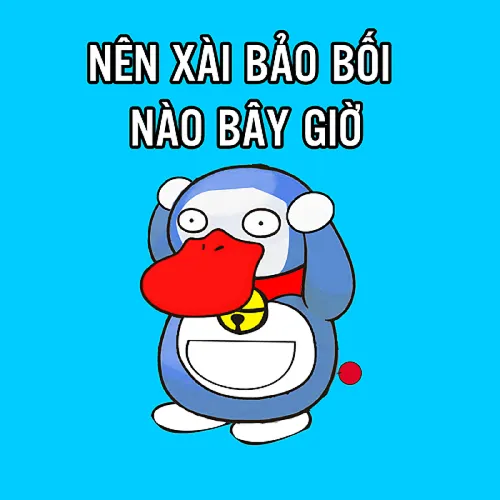 Hình chế vui vịt vàng lú kiểu hài hước nhẹ nhàng.
