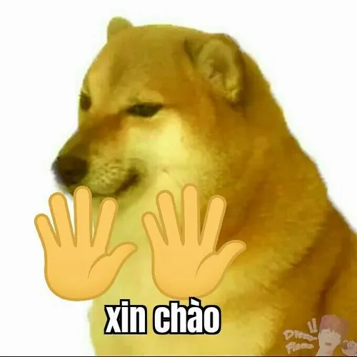 Ảnh troll xin chào cực kỳ thân thiện
