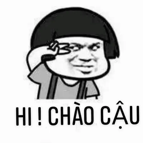 Meme hài xin chào lan niềm vui buổi sáng