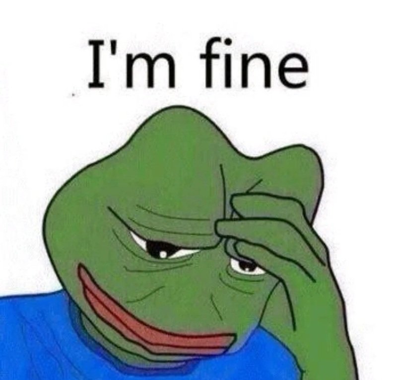 Hình ảnh pepe meme với phong cách đơn giản mà cuốn hút