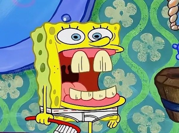 SpongeBob meme expression