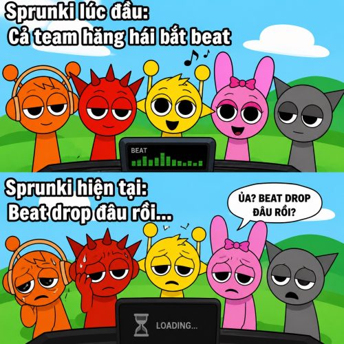 Sprunki meme – Bộ ảnh chế face siêu hài hước bựa nhất