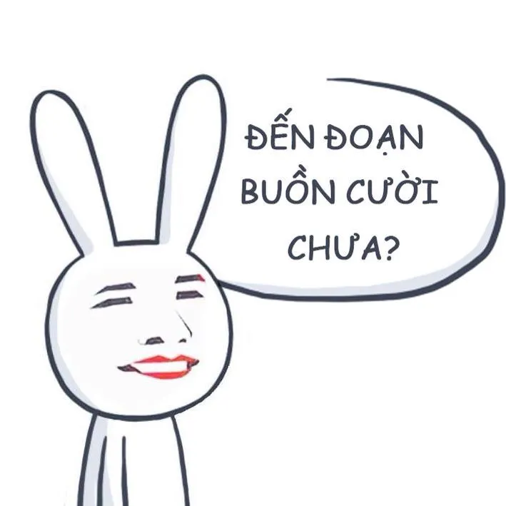 Meme hài Thỏ Bảy Màu nhây nhớt không lối thoát
