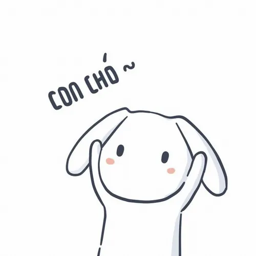 Hình troll Thỏ Bảy Màu nhìn ngu ngơ mà cưng xỉu.