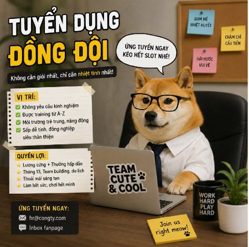 Meme tuyển dụng – Bộ ảnh chế job application siêu hài