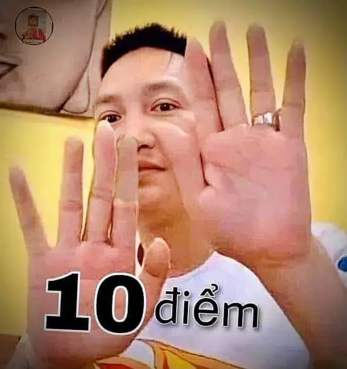 Meme chế thầy Huấn cho 10 điểm