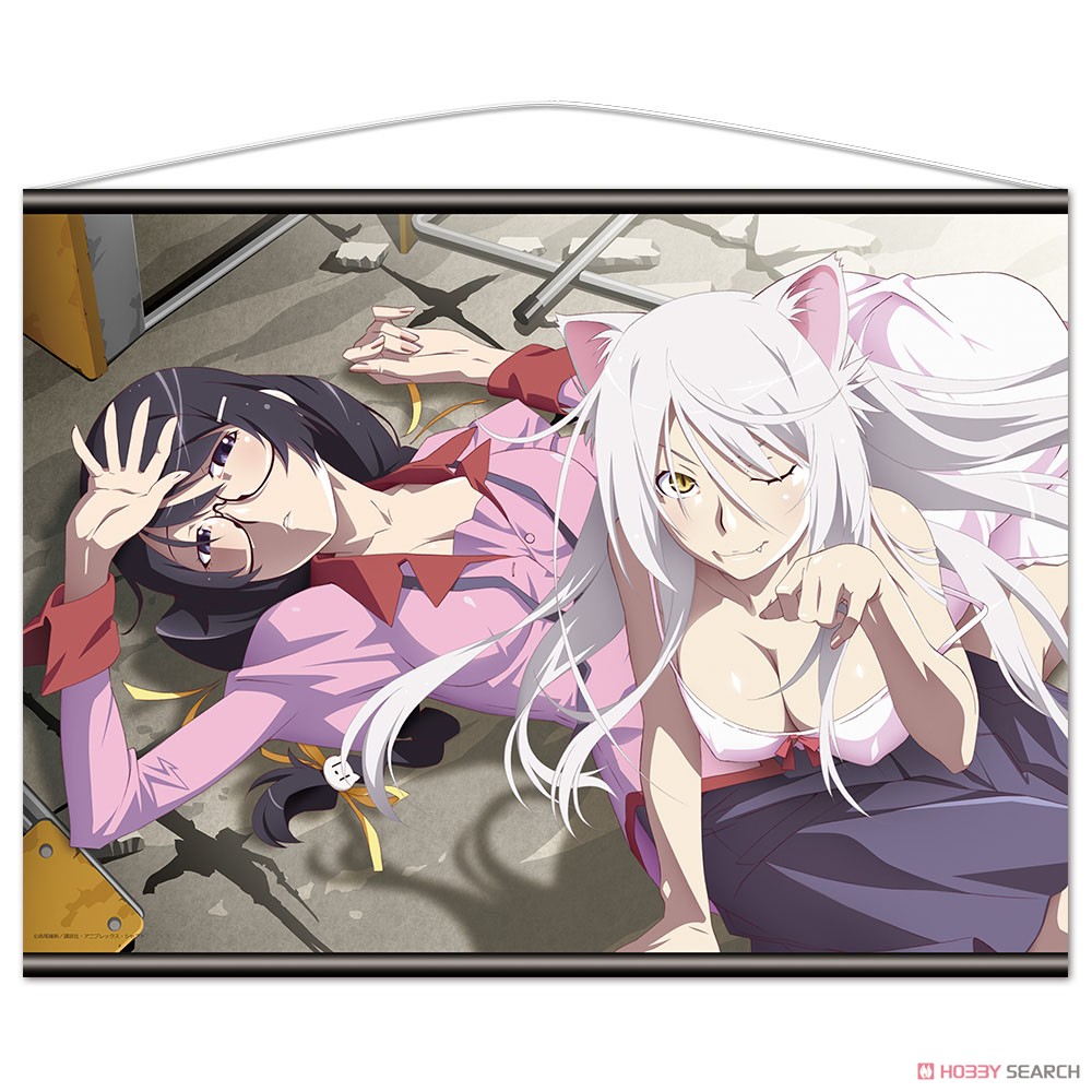 Monogatari Series B2 Tapestry Tsubasa Hanekawa & Black Hanekawa Anime Toy|HobbySearch
