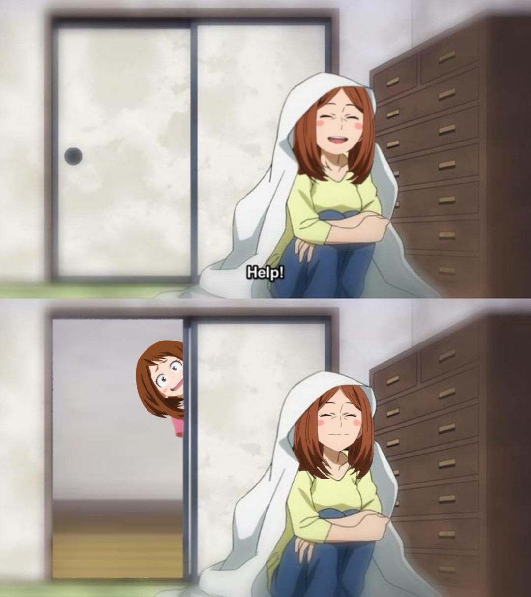 Wholesome Momma Uraraka meme to celebrate Mothers day! : r/TheTempleOfOchako