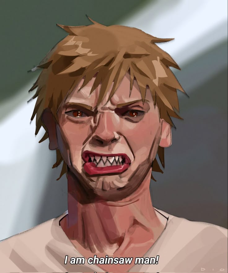 Denji meme | Manga panels matching pfp, Denji reference, Chainsaw man side profile