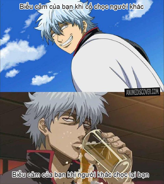 Giải trí với loạt meme 'Gintama' không thể nhịn cười, xem xong chỉ muốn cày lại từ đầu