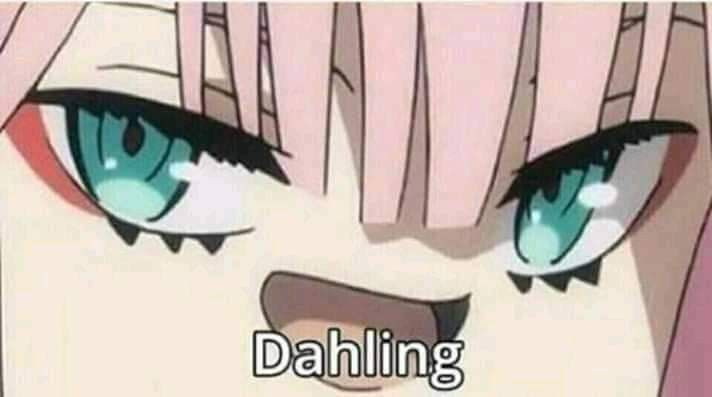 darling in franxx meme