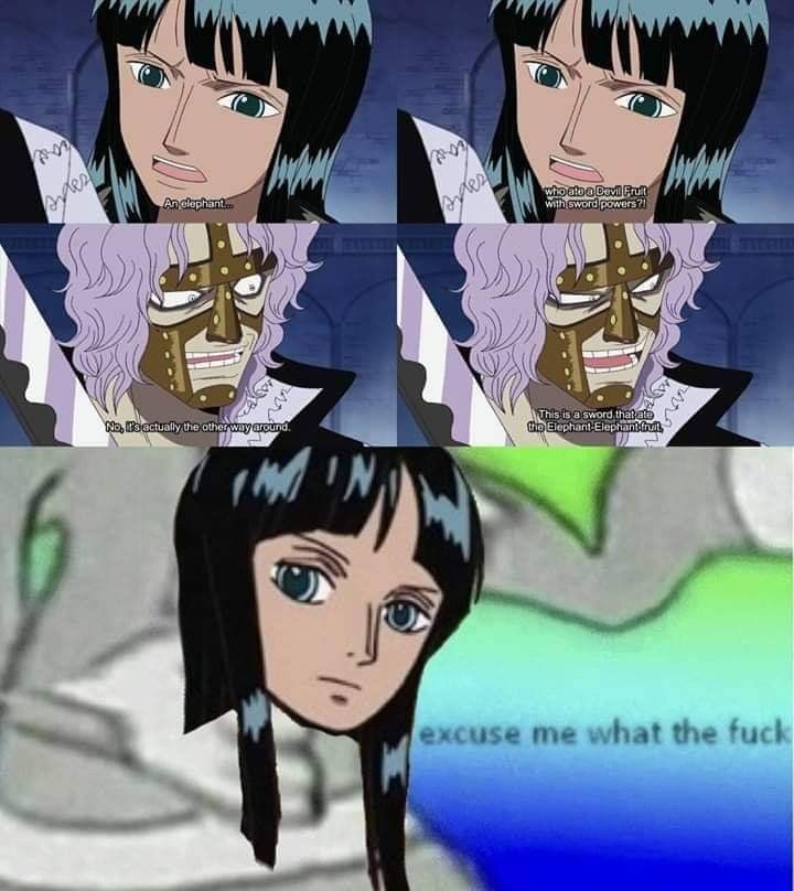 Cp9 memes | Fake robin one piece, Nico robin funny, Anime i