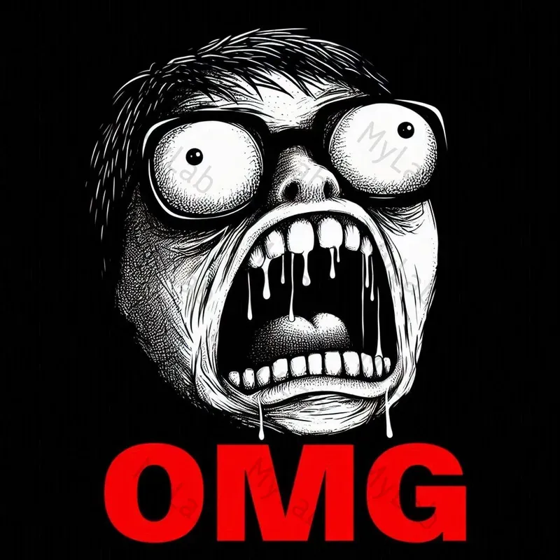 Omg meme chuẩn phản ứng khi crush bất ngờ nhắn trước