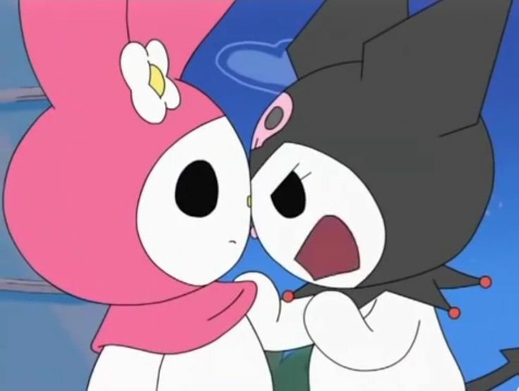 my melody & kuromi meme a long thread