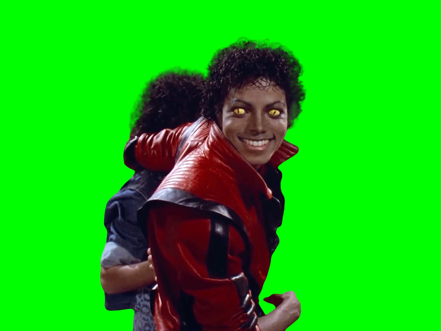 Michael Jackson Evil Face meme - Thriller Music Video (Green Screen) – CreatorSet